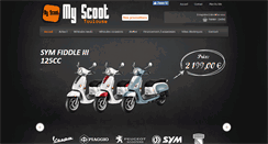 Desktop Screenshot of myscoot-toulouse.com